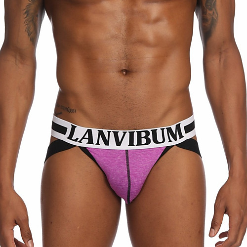 Men's Basic Briefs Underwear / G-string Underwear Low Waist Purple Red Black M L XL
Men's Basic Briefs Underwear / G-string Underwear Low Waist Purple Red Black M L XL
