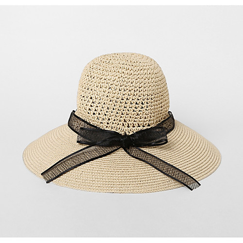 Жен. Классический Соломенная шляпа Однотонный
Жен. Классический Соломенная шляпа Однотонный