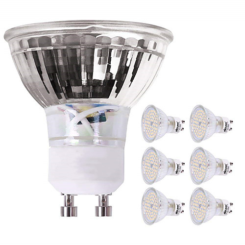 

6шт 5 W 450 lm GU10 Точечное LED освещение 60 Светодиодные бусины SMD 2835 Декоративная Милый Тёплый белый Холодный белый 220-240 V