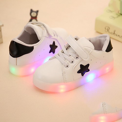 

Мальчики LED / Обувь с подсветкой Полиуретан Кеды Малыш (9м-4ys) / Маленькие дети (4-7 лет) LED Черный / Белый / Зеленый Весна / Резина