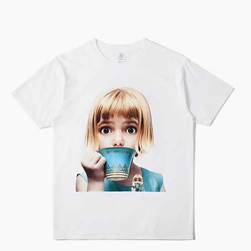 Муж. Футболка Круглый вырез Тонкие Портрет Белый XL 
Муж. Футболка Круглый вырез Тонкие Портрет Белый XL