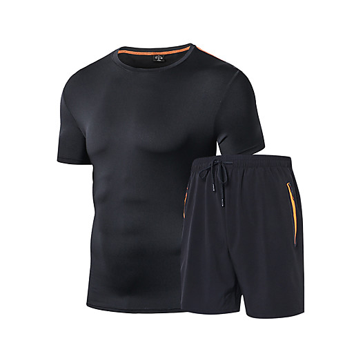 DZRZVD Men's Activewear Set Short Sleeve Outdoor Breathable Quick Dry Fast Dry Sweat-Wicking Tee / T-shirt Top Spring Summer POLY Crew Neck Running Camping / Hiking Exercise & Fitness Red Grey Blue
DZRZVD Men's Activewear Set Short Sleeve Outdoor Breathable Quick Dry Fast Dry Sweat-Wicking Tee / T-shirt Top Spring Summer POLY Crew Neck Running Camping / Hiking Exercise & Fitness Red Grey Blue