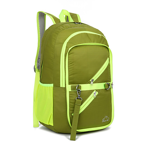 

Легкий упаковываемый рюкзак Рюкзаки 20-35 L - Дожденепроницаемый Быстровысыхающий Пригодно для носки На открытом воздухе Пешеходный туризм Походы Нейлон Красный Зеленый Синий