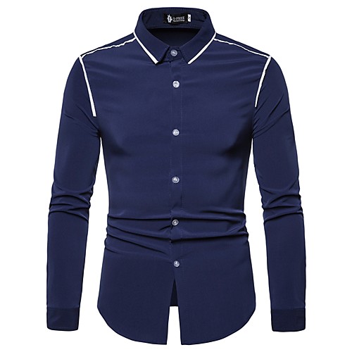 Муж. Размер ЕС / США - Рубашка Контрастных цветов Черный L
Муж. Размер ЕС / США - Рубашка Контрастных цветов Черный L