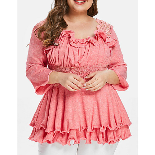 Жен. Футболка Однотонный Красный XXXL
Жен. Футболка Однотонный Красный XXXL