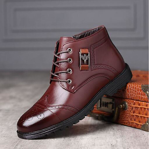 Муж. Fashion Boots Полиуретан Наступила зима Ботинки Ботинки Черный / Коричневый / Кофейный
Муж. Fashion Boots Полиуретан Наступила зима Ботинки Ботинки Черный / Коричневый / Кофейный
