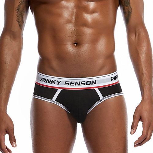 Men's Basic Briefs Underwear / G-string Underwear Mid Waist Blue White Black S M L
Men's Basic Briefs Underwear / G-string Underwear Mid Waist Blue White Black S M L