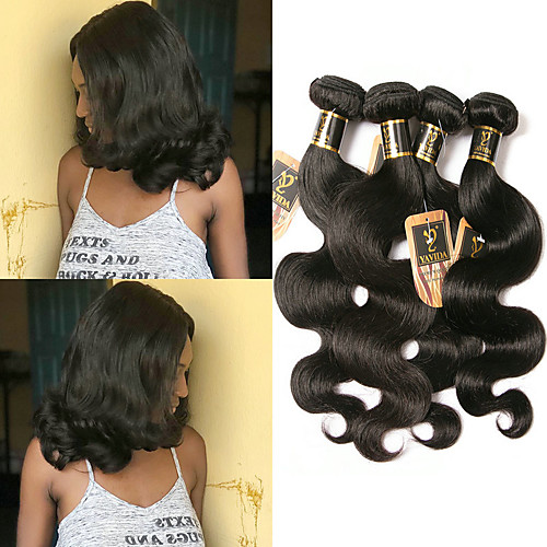4 Bundles Brazilian Hair Body Wave 100% Remy Hair Weave Bundles Natural Color Hair Weaves / Hair Bulk Bundle Hair Human Hair Extensions 8-28 inch Natural Color Human Hair Weaves Odor Free Fashionable
4 Bundles Brazilian Hair Body Wave 100% Remy Hair Weave Bundles Natural Color Hair Weaves / Hair Bulk Bundle Hair Human Hair Extensions 8-28 inch Natural Color Human Hair Weaves Odor Free Fashionable