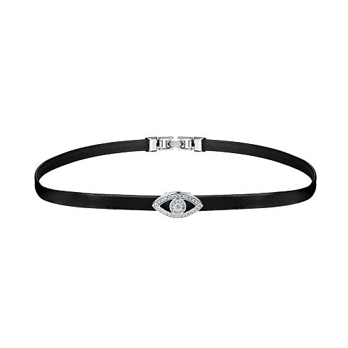 Жен. Прозрачный Кристалл Ожерелья-обручи Кожа Титановая сталь Глаза Простой корейский Мода Серебряный 37 cm Ожерелье Бижутерия 1шт Назначение Подарок Повседневные Школа
Жен. Прозрачный Кристалл Ожерелья-обручи Кожа Титановая сталь Глаза Простой корейский Мода Серебряный 37 cm Ожерелье Бижутерия 1шт Назначение Подарок Повседневные Школа