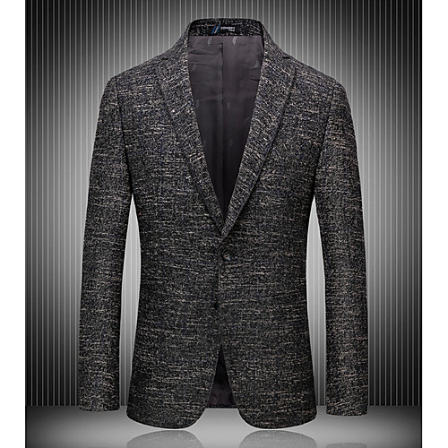 Муж. Блейзер Воротник шалевого типа Нейлон Черный XL / XXL / XXXL 
Муж. Блейзер Воротник шалевого типа Нейлон Черный XL / XXL / XXXL