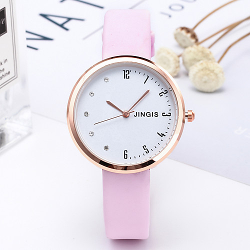 Women's Quartz Watches Casual Fashion White Green Pink TPU Chinese Quartz Sky Blue Yellow Peach New Design Casual Watch 1 pc Analog One Year Battery Life
Women's Quartz Watches Casual Fashion White Green Pink TPU Chinese Quartz Sky Blue Yellow Peach New Design Casual Watch 1 pc Analog One Year Battery Life