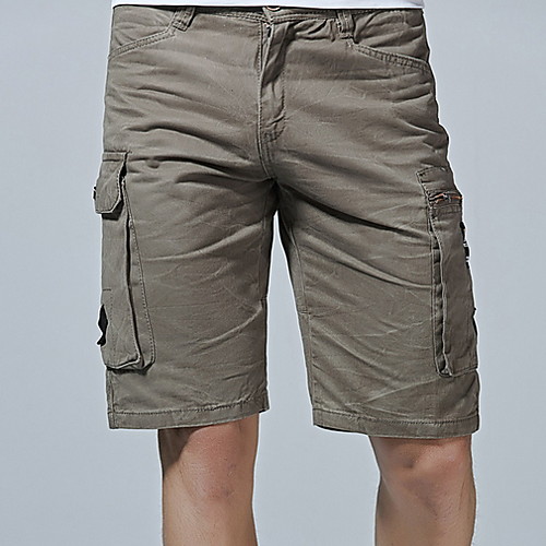 Муж. Уличный стиль Шорты Брюки - Однотонный Серый
Муж. Уличный стиль Шорты Брюки - Однотонный Серый