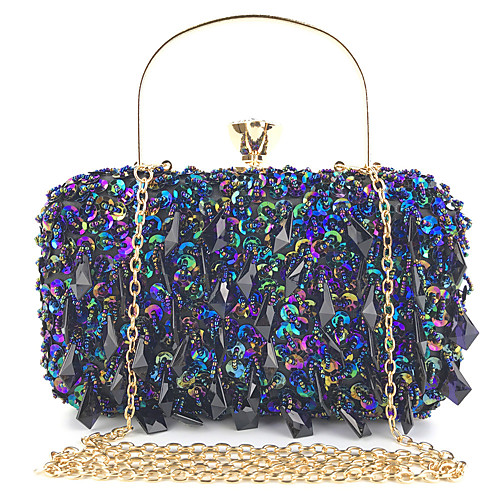 Women's Chain Polyester Evening Bag Solid Color Black / White / Blushing Pink
Women's Chain Polyester Evening Bag Solid Color Black / White / Blushing Pink