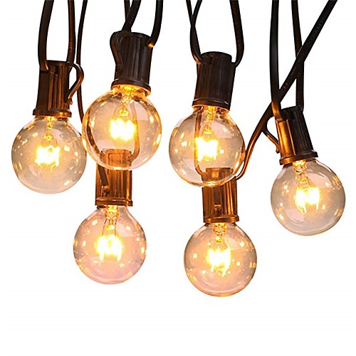 7.62M String Lights 25 LEDs 1 set Warm White Waterproof / Party / Decorative 110-120 V / Linkable / IP44
7.62M String Lights 25 LEDs 1 set Warm White Waterproof / Party / Decorative 110-120 V / Linkable / IP44