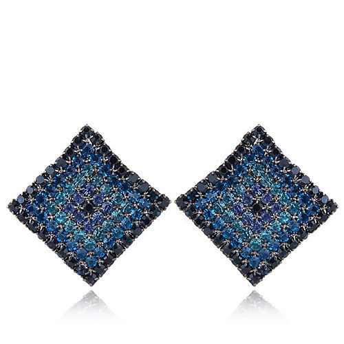 Women's Stud Earrings Stylish European Trendy Elegant Imitation Diamond Earrings Jewelry Blue For Party Anniversary Gift Daily Festival 1 Pair
Women's Stud Earrings Stylish European Trendy Elegant Imitation Diamond Earrings Jewelry Blue For Party Anniversary Gift Daily Festival 1 Pair