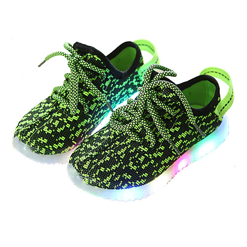 Girls' LED / LED Shoes Elastic Fabric Sneakers Toddler(9m-4ys) / Little Kids(4-7ys) / Big Kids(7years ) Black / Green / Red Summer / Rubber
Girls' LED / LED Shoes Elastic Fabric Sneakers Toddler(9m-4ys) / Little Kids(4-7ys) / Big Kids(7years ) Black / Green / Red Summer / Rubber