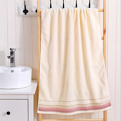 

Высшее качество Банное полотенце, Полосы / волосы Хлопко-льняная смешанная ткань Ванная комната 2 pcs