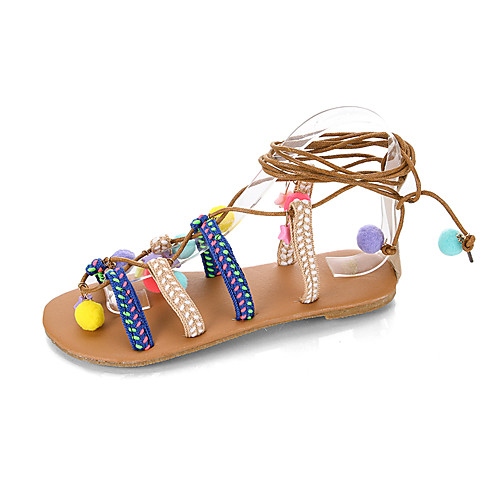 Жен. Сандалии Strappy Stacked Heels На плоской подошве Круглый носок Кожа / Хлопок Милая / Минимализм Лето / Осень Темно-русый / Для вечеринки / ужина / Контрастных цветов
Жен. Сандалии Strappy Stacked Heels На плоской подошве Круглый носок Кожа / Хлопок Милая / Минимализм Лето / Осень Темно-русый / Для вечеринки / ужина / Контрастных цветов