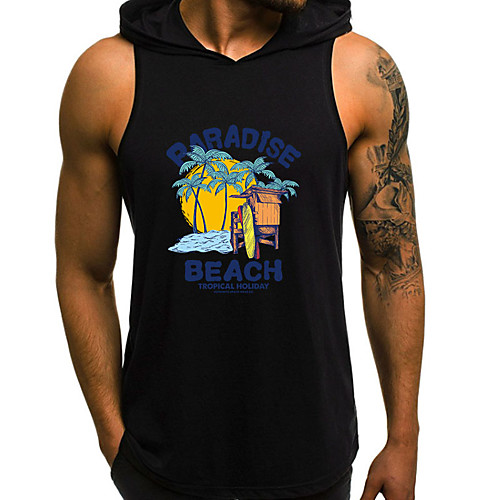 Men's Solid Colored Tank Top - Cotton Basic Street chic Sports Hooded Black / Blue / Red / Army Green / Sleeveless
Men's Solid Colored Tank Top - Cotton Basic Street chic Sports Hooded Black / Blue / Red / Army Green / Sleeveless