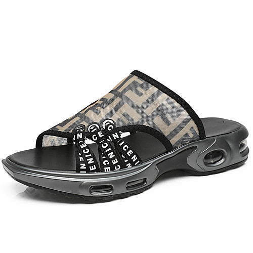 Муж. Комфортная обувь Деним Лето / Весна лето Классика / Стиль ""Школьная форма"" Тапочки и Шлепанцы Для плавания / Для прогулок Дышащий Бежевый
Муж. Комфортная обувь Деним Лето / Весна лето Классика / Стиль ""Школьная форма"" Тапочки и Шлепанцы Для плавания / Для прогулок Дышащий Бежевый