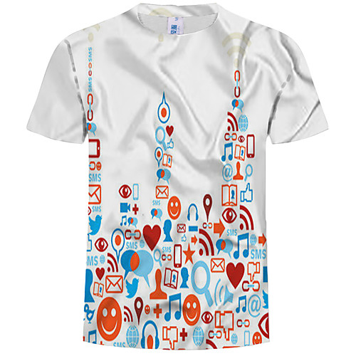 Муж. Футболка Классический 3D Белый US38
Муж. Футболка Классический 3D Белый US38