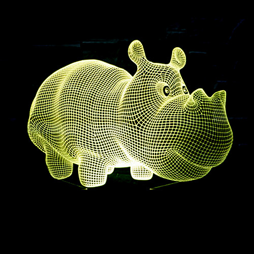 1шт 3D ночной свет / Детский ночной свет RGB USB Меняет цвета / С портом USB <5 V
1шт 3D ночной свет / Детский ночной свет RGB USB Меняет цвета / С портом USB <5 V