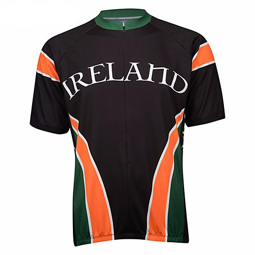 21Grams Ireland Men's Short Sleeve Cycling Jersey - Black / Orange Bike Top UV Resistant Breathable Moisture Wicking Sports Terylene Mountain Bike MTB Road Bike Cycling Clothing Apparel / Quick Dry
21Grams Ireland Men's Short Sleeve Cycling Jersey - Black / Orange Bike Top UV Resistant Breathable Moisture Wicking Sports Terylene Mountain Bike MTB Road Bike Cycling Clothing Apparel / Quick Dry