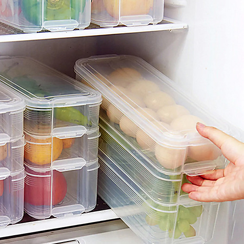 

Высокое качество с Пластик Хранение продуктов питания Для приготовления пищи Посуда Кухня Место хранения 1 pcs