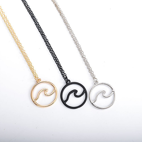 Women's Pendant Necklace Necklace Friends European Romantic Casual / Sporty Sweet Chrome Black Gold Silver 45 cm Necklace Jewelry 1pc For Street Festival
Women's Pendant Necklace Necklace Friends European Romantic Casual / Sporty Sweet Chrome Black Gold Silver 45 cm Necklace Jewelry 1pc For Street Festival