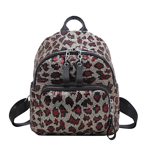 Жен. Пайетки / Молнии рюкзак Большая вместимость PU Красный / Серый / Желтый
Жен. Пайетки / Молнии рюкзак Большая вместимость PU Красный / Серый / Желтый