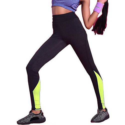 Women's High Rise Patchwork Yoga Pants Color Block Fitness Gym Workout Tights Activewear Breathable Quick Dry Sweat-wicking Tummy Control High Elasticity Skinny
Women's High Rise Patchwork Yoga Pants Color Block Fitness Gym Workout Tights Activewear Breathable Quick Dry Sweat-wicking Tummy Control High Elasticity Skinny