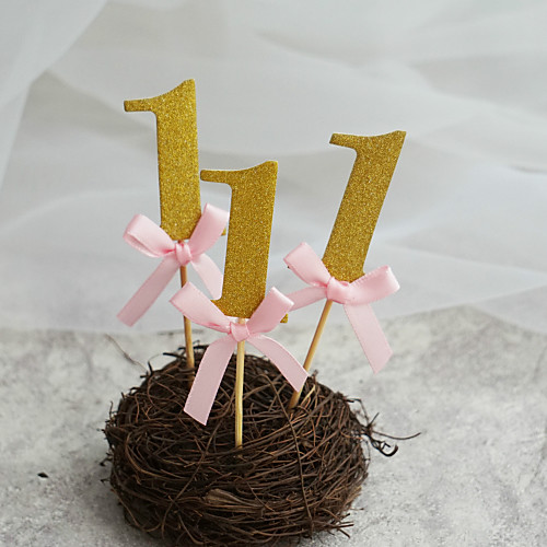 10Pcs First Birthday Decorations Number 1 Cupcake Toppers Boy Girl 1st Year Party Decor
10Pcs First Birthday Decorations Number 1 Cupcake Toppers Boy Girl 1st Year Party Decor