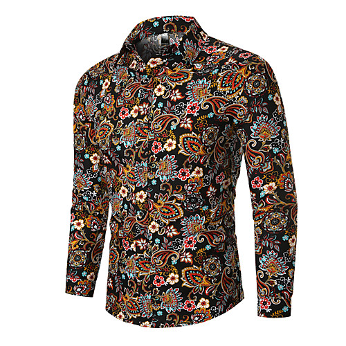 Men's Causal Casual Basic EU / US Size Shirt - Graphic Print Black / Long Sleeve
Men's Causal Casual Basic EU / US Size Shirt - Graphic Print Black / Long Sleeve
