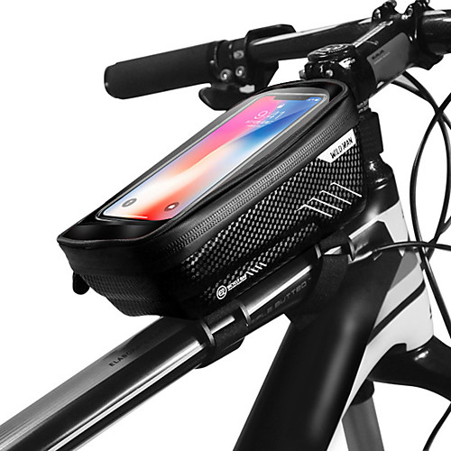 

WILD MAN Сотовый телефон сумка Бардачок на раму 6.2 дюймовый Сенсорный экран Водонепроницаемость Водоотталкивающая Велоспорт для iPhone 8 Plus / 7 Plus / 6S Plus / 6 Plus iPhone X