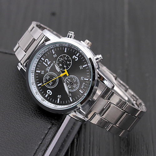 Geneva Couple's Dress Watch Quartz Formal Style Stainless Steel Silver Casual Watch Analog Fashion - Black Silver Brown One Year Battery Life
Geneva Couple's Dress Watch Quartz Formal Style Stainless Steel Silver Casual Watch Analog Fashion - Black Silver Brown One Year Battery Life