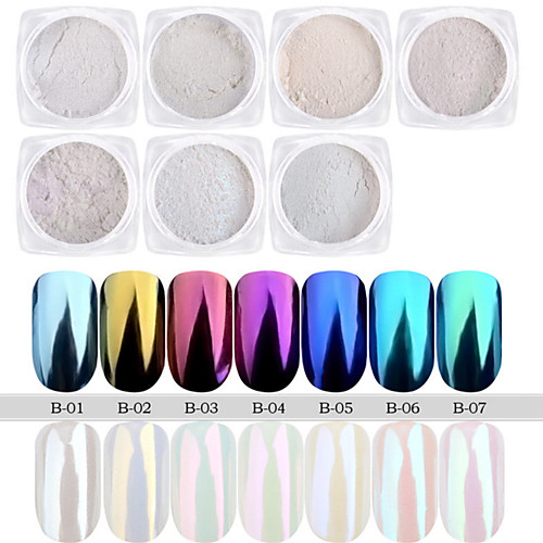 7 pcs Color-Changing Glitter Glitter Powder For Finger Nail Romance nail art Manicure Pedicure Daily Stylish
7 pcs Color-Changing Glitter Glitter Powder For Finger Nail Romance nail art Manicure Pedicure Daily Stylish