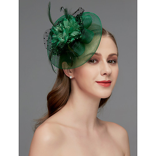 Сеть Fascinators / Аксессуары для волос / Головные уборы с Пух / Цветы / Отделка 1 шт. Свадьба / Особые случаи Заставка
Сеть Fascinators / Аксессуары для волос / Головные уборы с Пух / Цветы / Отделка 1 шт. Свадьба / Особые случаи Заставка