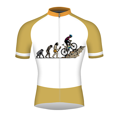 21Grams Men's Short Sleeve Cycling Jersey OrangeWhite Bike Jersey Top Breathable Quick Dry Reflective Strips Sports 100% Polyester Mountain Bike MTB Road Bike Cycling Clothing Apparel / Triathlon
21Grams Men's Short Sleeve Cycling Jersey OrangeWhite Bike Jersey Top Breathable Quick Dry Reflective Strips Sports 100% Polyester Mountain Bike MTB Road Bike Cycling Clothing Apparel / Triathlon