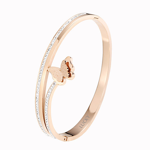 Personalized Customized Bracelet Stainless Steel Classic Gift Festival Circle 1pcs Rose Gold
Personalized Customized Bracelet Stainless Steel Classic Gift Festival Circle 1pcs Rose Gold