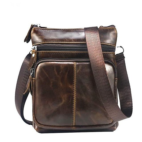 (BULLCAPTAIN) Men's Leather One Shoulder Messenger Korean Business Casual Mini Portable Sports Bag
(BULLCAPTAIN) Men's Leather One Shoulder Messenger Korean Business Casual Mini Portable Sports Bag