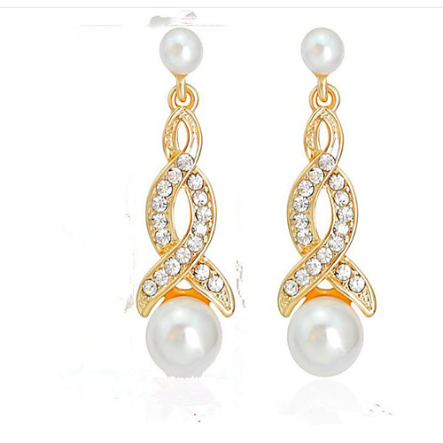 Women's White Cubic Zirconia Drop Earrings Hollow Out Flower Stylish Earrings Jewelry Gold For Party Daily 1 Pair
Women's White Cubic Zirconia Drop Earrings Hollow Out Flower Stylish Earrings Jewelry Gold For Party Daily 1 Pair