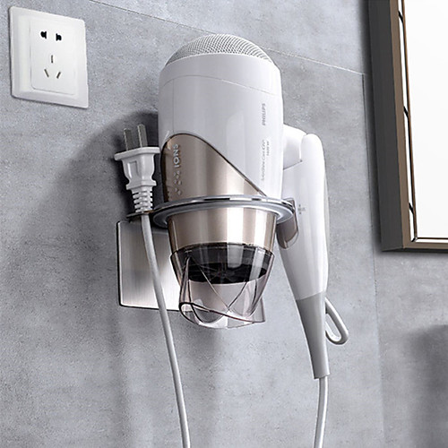 304 Stainless Steel Wall Mount Hair Dryer Holder Self Adhesive Hair Dryer Stand and Organizer Bathroom Drier Comb Rack Storage
304 Stainless Steel Wall Mount Hair Dryer Holder Self Adhesive Hair Dryer Stand and Organizer Bathroom Drier Comb Rack Storage