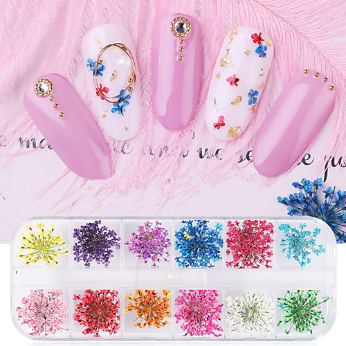 1 pcs Universal Dried Flower Nail Jewelry For Finger Nail Flower Series Floral / Botanicals nail art Manicure Pedicure Daily Stylish / Romantic
1 pcs Universal Dried Flower Nail Jewelry For Finger Nail Flower Series Floral / Botanicals nail art Manicure Pedicure Daily Stylish / Romantic