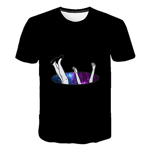 Men's Daily Sports Street chic / Exaggerated T-shirt - Color Block / 3D / Graphic Print Black
Men's Daily Sports Street chic / Exaggerated T-shirt - Color Block / 3D / Graphic Print Black