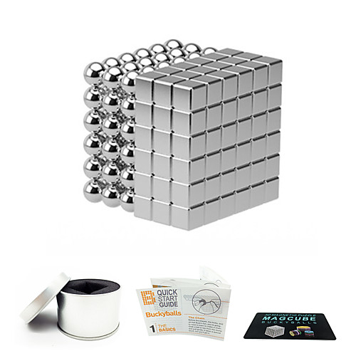 

216 pcs Magnet Toy Magnetic Balls Magnet Toy Super Strong Rare-Earth Magnets Magnetic Square Stress and Anxiety Relief Office Desk Toys Relieves ADD, ADHD, Anxiety, Autism Teenager / Adults' All Toy