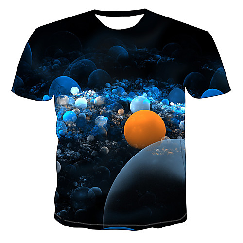 Men's Daily Going out Basic / Exaggerated T-shirt - Color Block / 3D / Rainbow Print Rainbow
Men's Daily Going out Basic / Exaggerated T-shirt - Color Block / 3D / Rainbow Print Rainbow