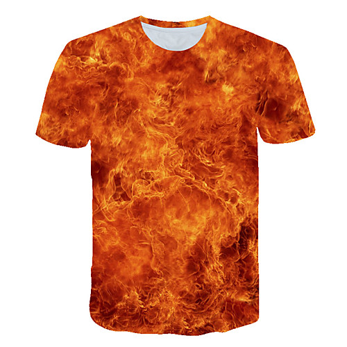Men's Daily Sports Street chic / Exaggerated T-shirt - Color Block / 3D / Flame Print Rainbow
Men's Daily Sports Street chic / Exaggerated T-shirt - Color Block / 3D / Flame Print Rainbow