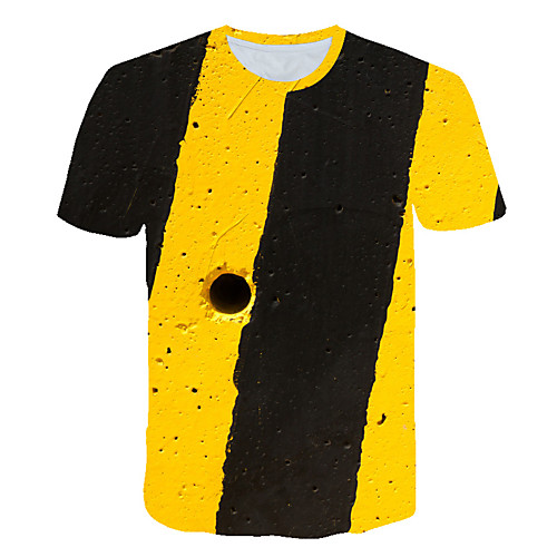 Men's Daily Sports Street chic / Exaggerated T-shirt - Striped / Color Block / 3D Print Rainbow
Men's Daily Sports Street chic / Exaggerated T-shirt - Striped / Color Block / 3D Print Rainbow
