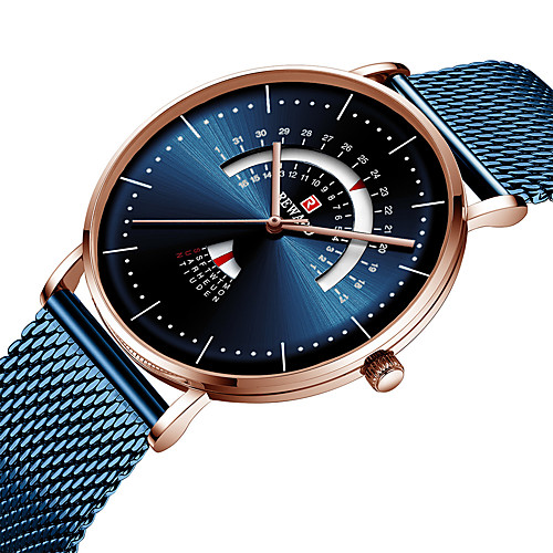 Men's Steel Band Watches Japanese Quartz Stainless Steel Black / Silver / Gold 50 m Water Resistant / Waterproof Calendar / date / day Chronograph Analog New Arrival Fashion - Black Golden Blue Two
Men's Steel Band Watches Japanese Quartz Stainless Steel Black / Silver / Gold 50 m Water Resistant / Waterproof Calendar / date / day Chronograph Analog New Arrival Fashion - Black Golden Blue Two