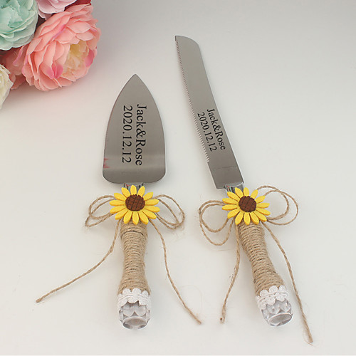 Resin / Steel Stainless Wedding / Birthday 1 set / PP Bag Knives / Shovel / Bakeware
Resin / Steel Stainless Wedding / Birthday 1 set / PP Bag Knives / Shovel / Bakeware